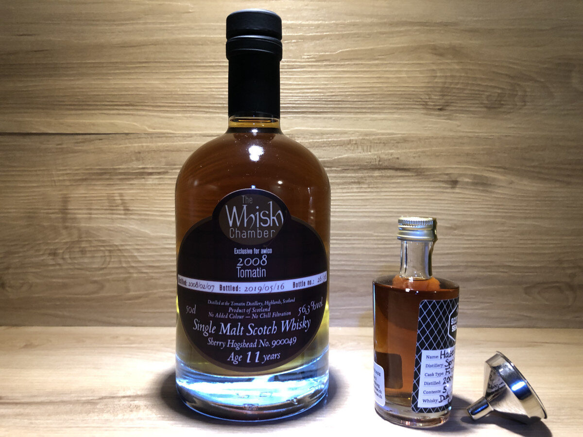 1186_ScotchSense_Probierflasche_Tomatin_DarkSherry_2008_11y_WhiskyChamber_Tastingset_kaufen_Whisky_kaufen_teilen_Scotch_Probierset_Whisky_Geschenkset Probierflasche Tomatin 11 y Dark Sherry, ScotchSense, WhiskyChamber, Tastingset kaufen, Whisky kaufen und teilen, Scotch Probierset, Whisky Geschenkset