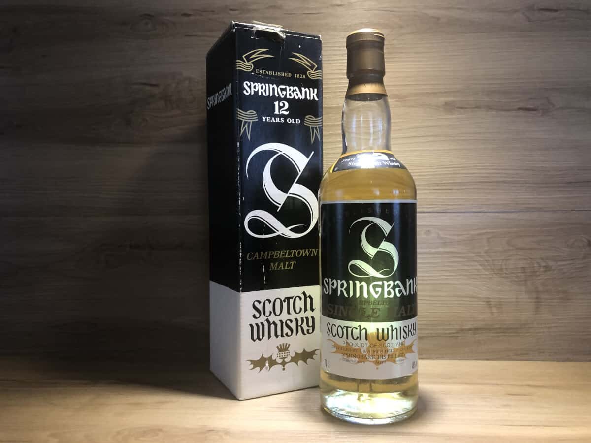 Springbank Black Label, 12_Jahre, 1980, Whisky Raritäten kaufen bei Scotchsense