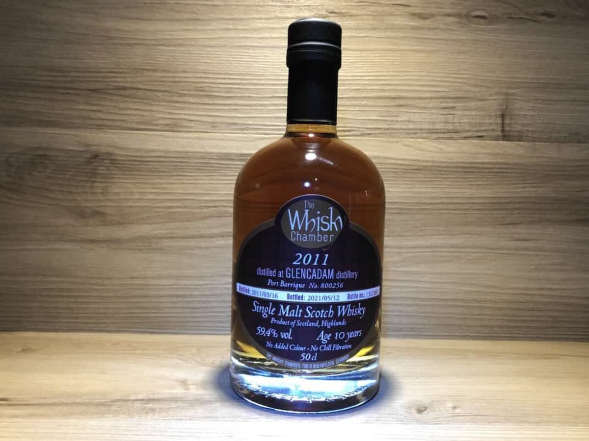 Glencadam 10 Jahre, the Whisky Chamber, Limitierte Flaschen bei Scotchsense teilen und kaufen