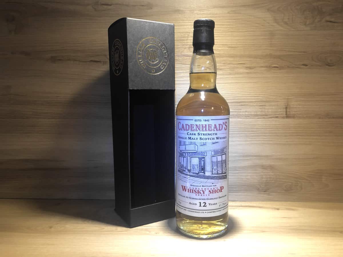 Glenallachie 12 Cadenhead, Shop Bottling Berlin, Whisky Tastingset Schokolade Sweet