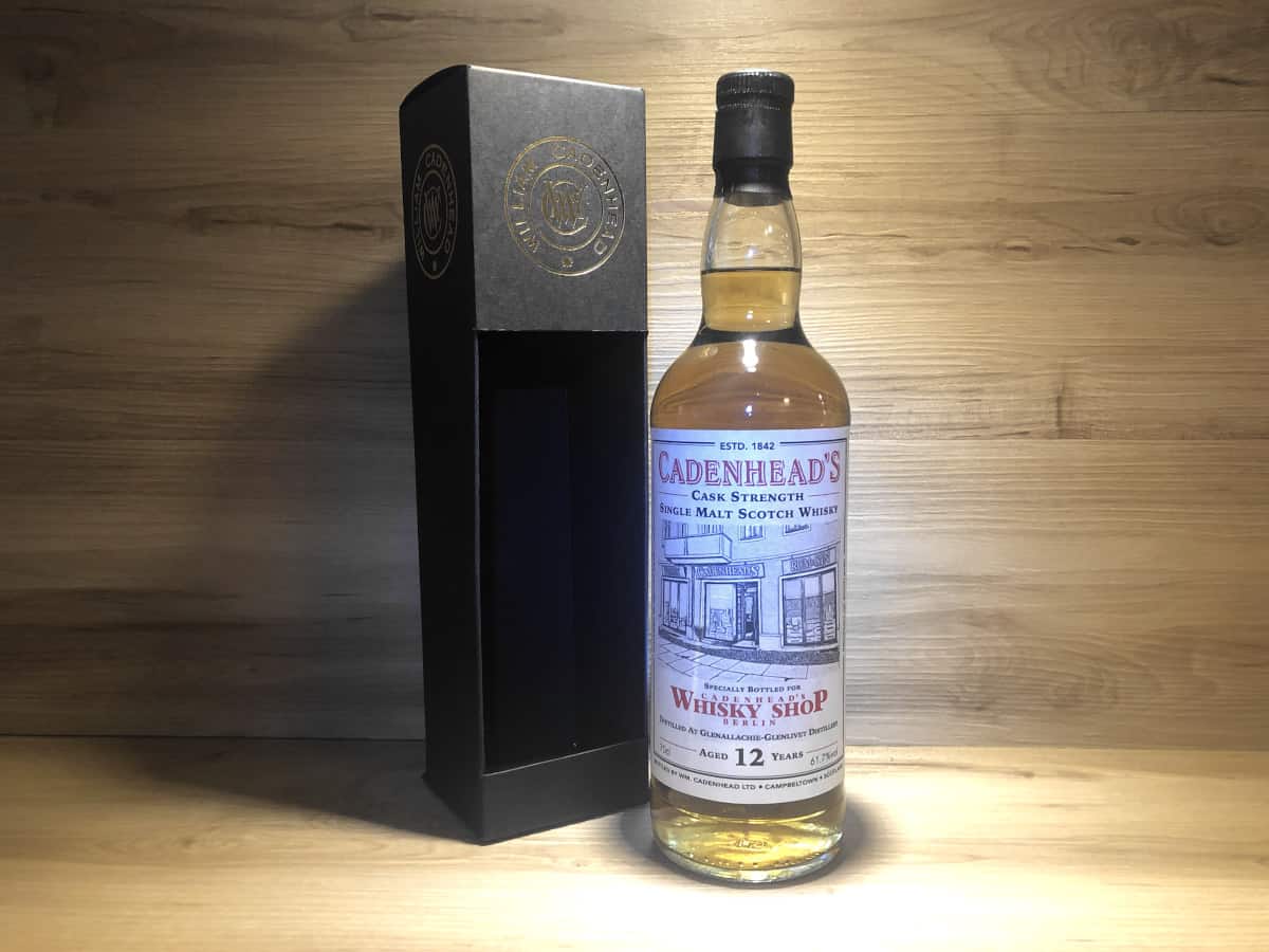 Glenallachie 12 Cadenhead, Shop Bottling Berlin, Whisky Tastingset Schokolade Sweet