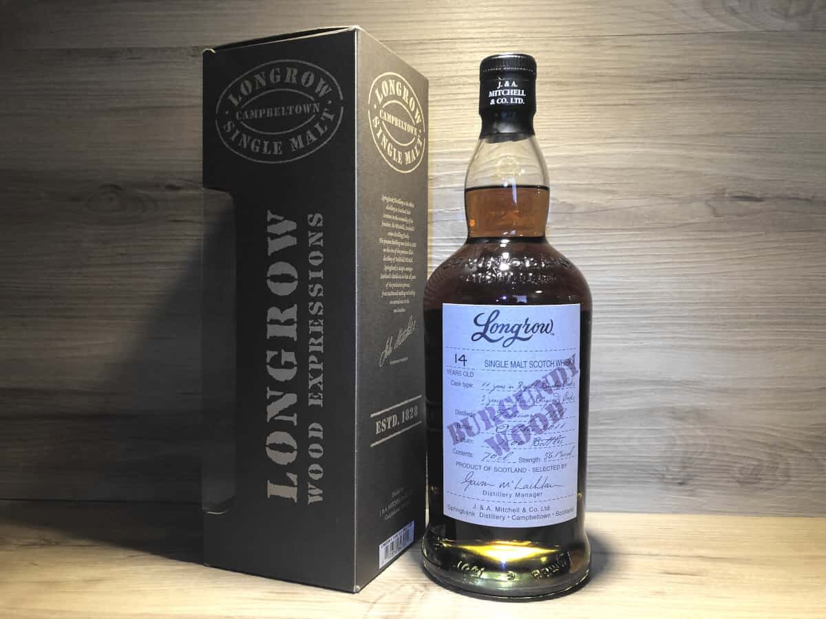 Longrow Burgundy Wood Expressions 14y, Whisky Raritäten, Tasting Set Springbank