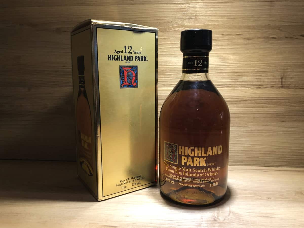 Highland Park Dumpy Bottle 12 years, Scotch Sense Rarity