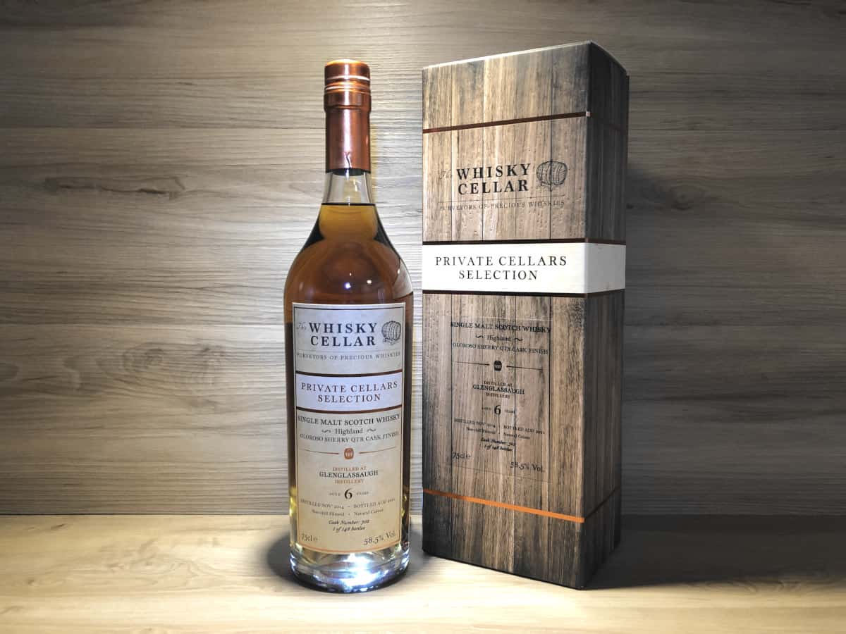 Whisky Sample Glenglassaugh <br> Whisky Cellar 6 years <br> 52.5% <br> 5cl 1 Glenglassaugh Whisky Cellar 6 Jahre, Whisky Tastingset bei scotchsense.ch online kaufen, Whisky Sample Glenglassaugh, Probierflasche Glenglassaugh
