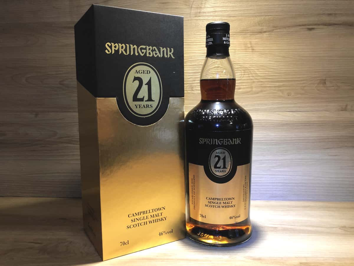 Springbank 21 2020 <br> Springbank Whisky Rarität <br> 46% <br> 70cl 1 Springbank 21 2020 Scotch Sense Whisky Rarity