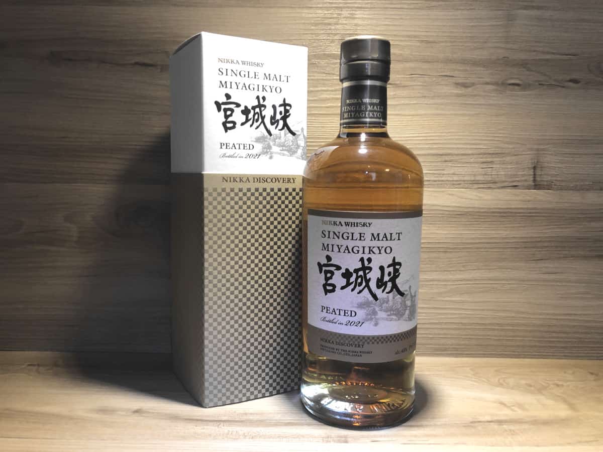 Miyagikyo Discovery Peated <br> Nikka Whisky <br> 48% <br> 70cl 1 Nikka Miyagikyo Discovery Peated Whisky Rarität, Whisky Tasting Set Japan bei Scotchsense.ch kaufen