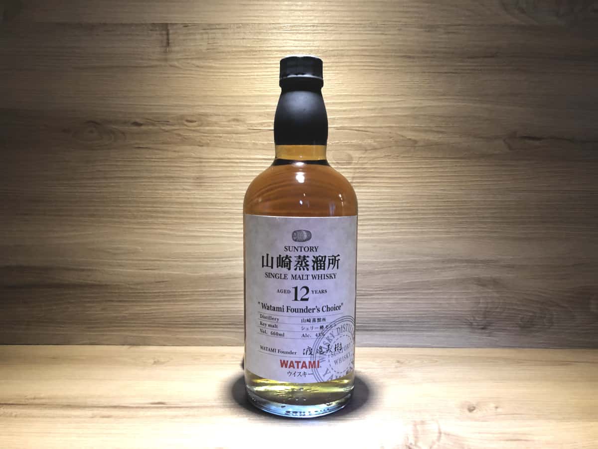 Yamazaki 12 Watami Founders Choice <br> Japan Single Malt Sherry Cask <br> 43% <br> 66cl 1 Yamazaki 12 Watami Founders Choice Japan, Whisky Raritäten bei Scotch Sense kaufen