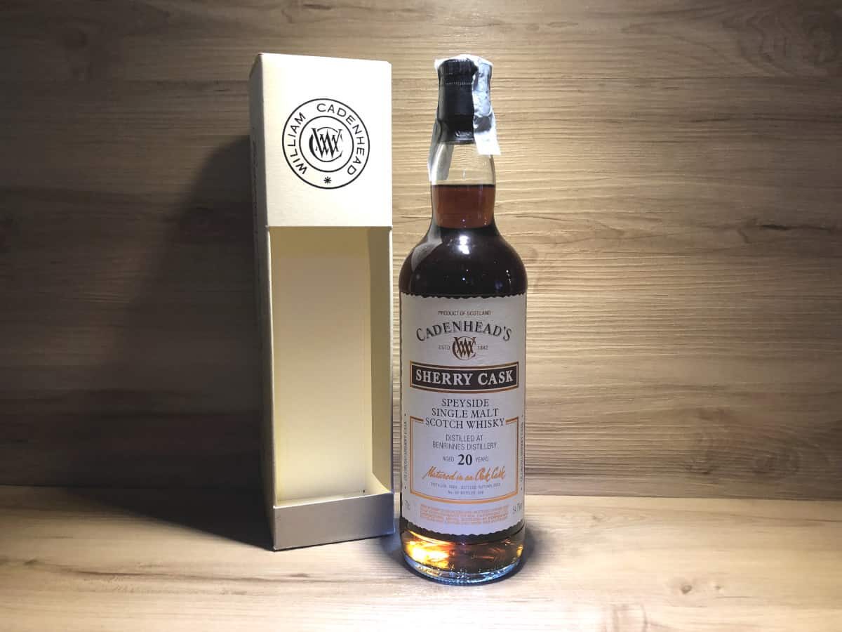 Benrinnes 20 Cadenhead 2000 Sherry Wood, Cadenhead Whisky Rarität online kaufen