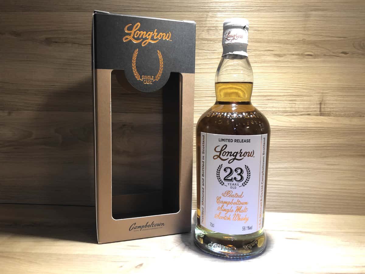 Longrow 23 Single Cask 58.1% for Switzerland, Springbank Raritäten versandkostenfrei bei Scotch Sense kaufen