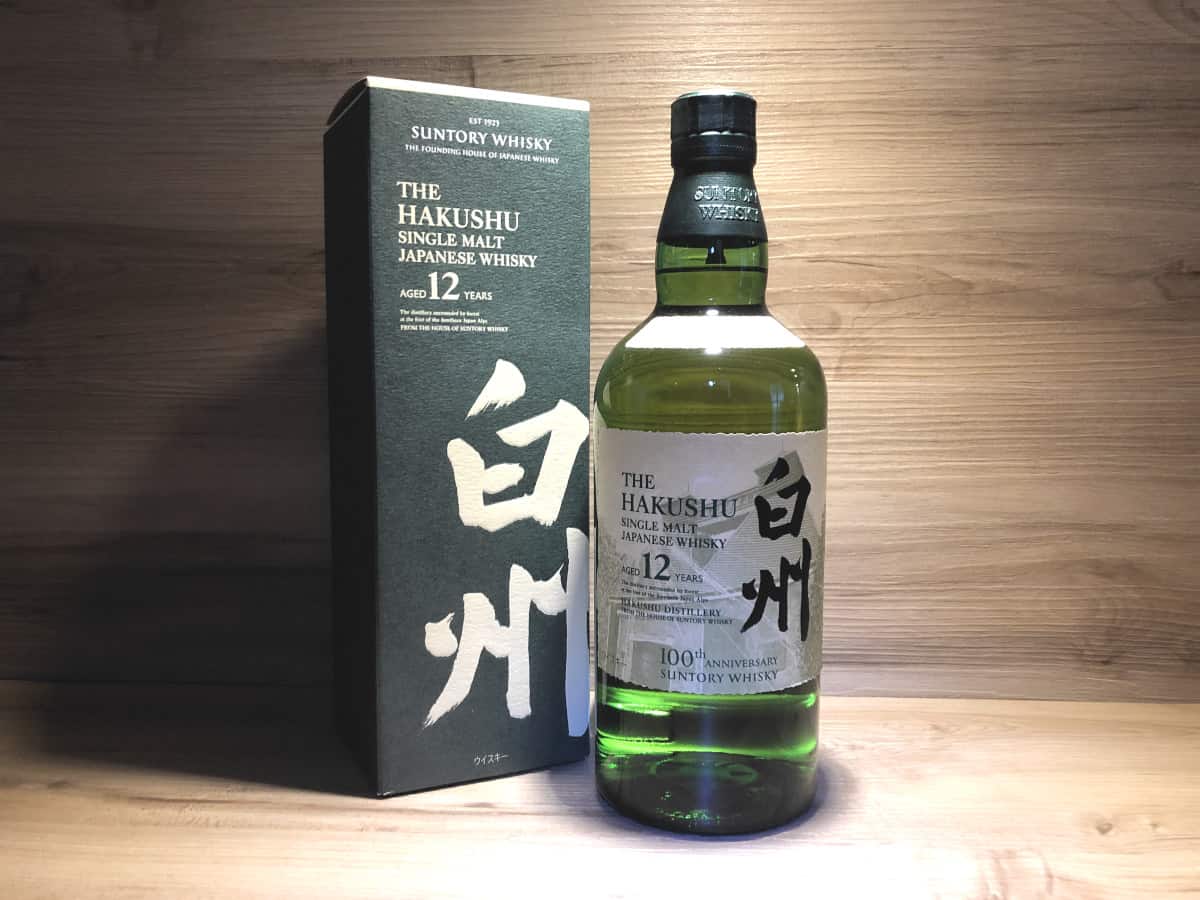 Hakushu 12 100 anniversary <br> Japan Edition <br> 43% <br> 70cl 1 Hakushu 12 100 anniversary Japan edition, Whisky Tastingset Japan bei scotchsense.ch online kaufen