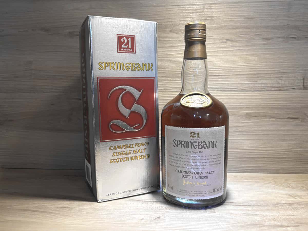 Springbank 21 Hedley Wright 1990, Springbank Whisky Raritäten bei Scotch Sense kaufen