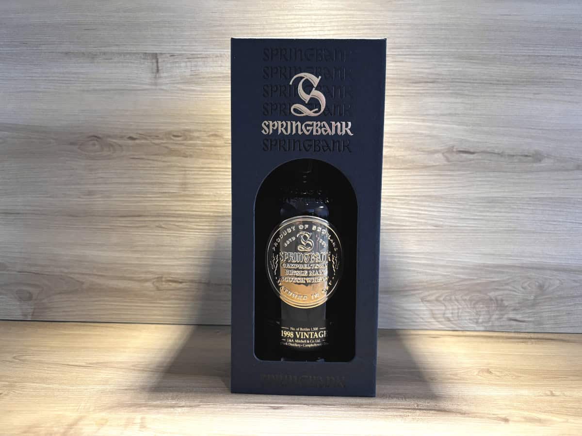 Springbank 1998 Vintage <br> Abfüllung 2025 <br> 48.3% <br> 70cl 1 Springbank 1998 Vintage 2025 48.3%, Scotch Sense Springbank Rarität, Springbank Whisky Tasting Set bei Scotch Sense kaufen