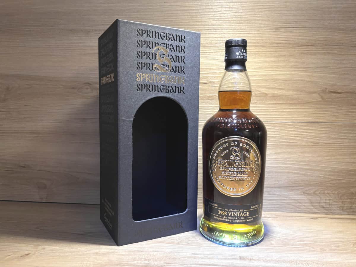 Springbank 1998 Vintage <br> Abfüllung 2025 <br> 48.3% <br> 70cl 2 Springbank 1998 Vintage 2025 48.3%, Scotch Sense Springbank Rarität, Springbank Whisky Tasting Set bei Scotch Sense kaufen