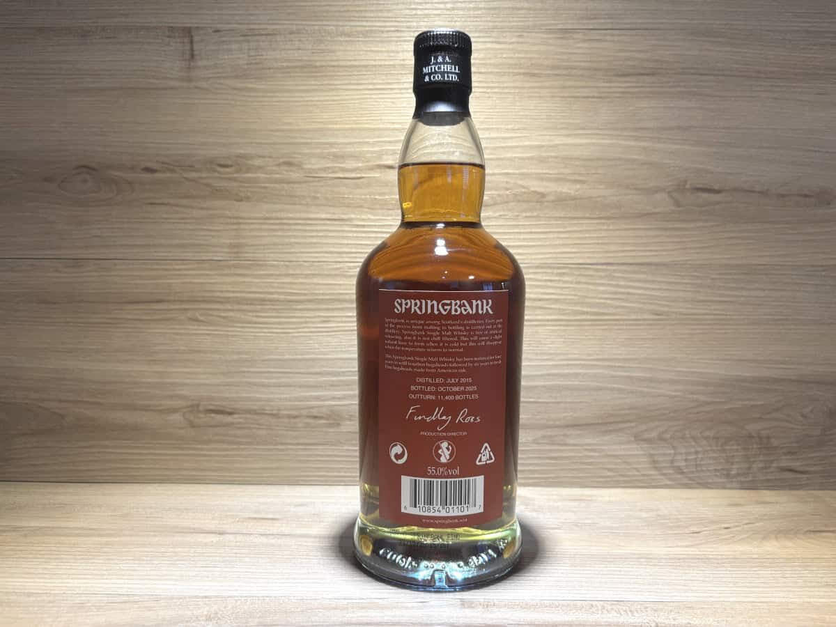 Scotch Sense Springbank Fino Sherry 55.0, Springbank Whisky Raritäten bei Scotch Sense online kaufen