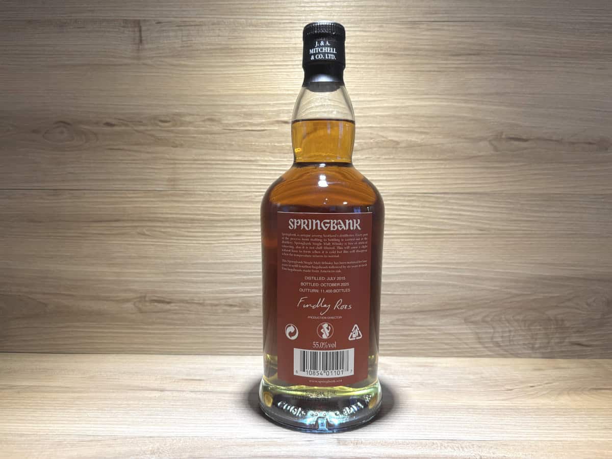 Scotch Sense Springbank Fino Sherry 55.0, Springbank Whisky Raritäten bei Scotch Sense online kaufen