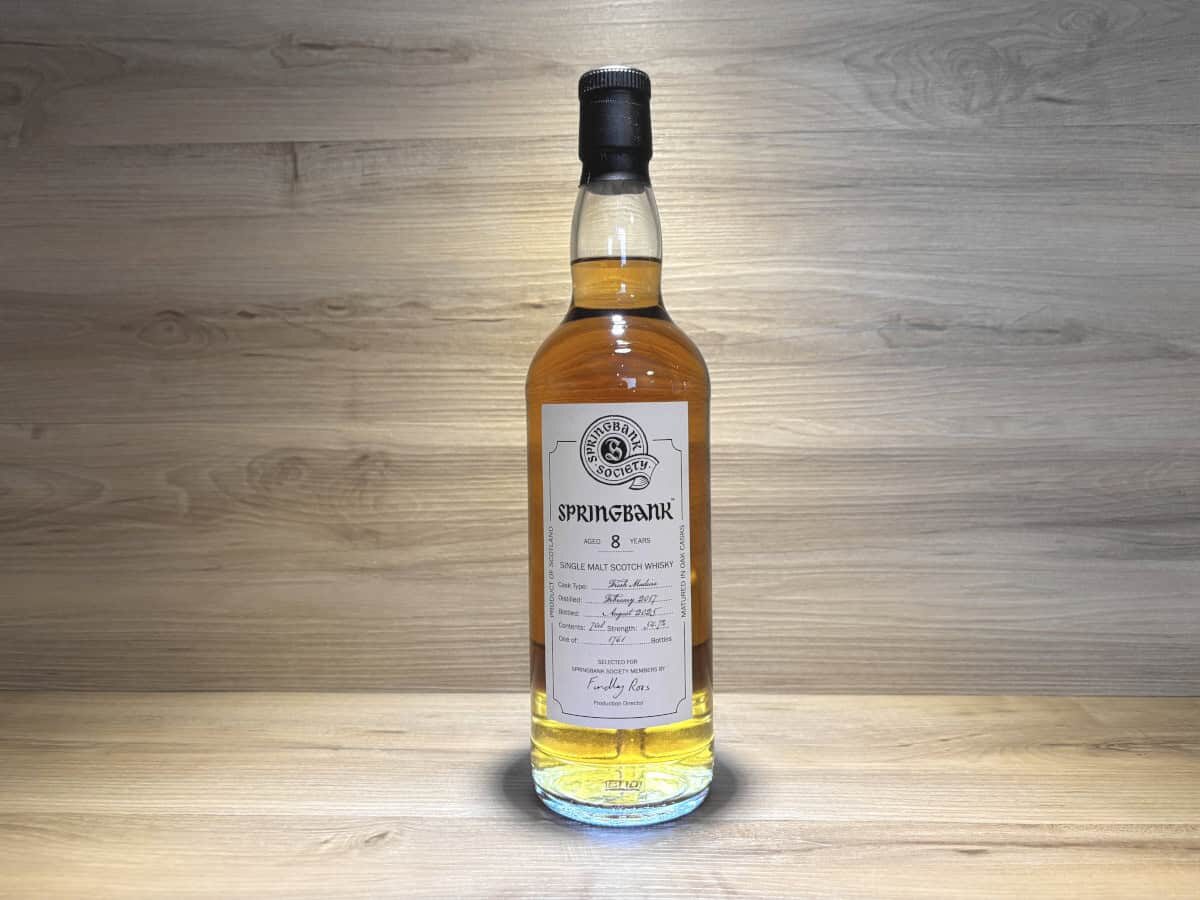 Scotch Sense Springbank Society Madeira 8, Springbank Society Raritäten online kaufen