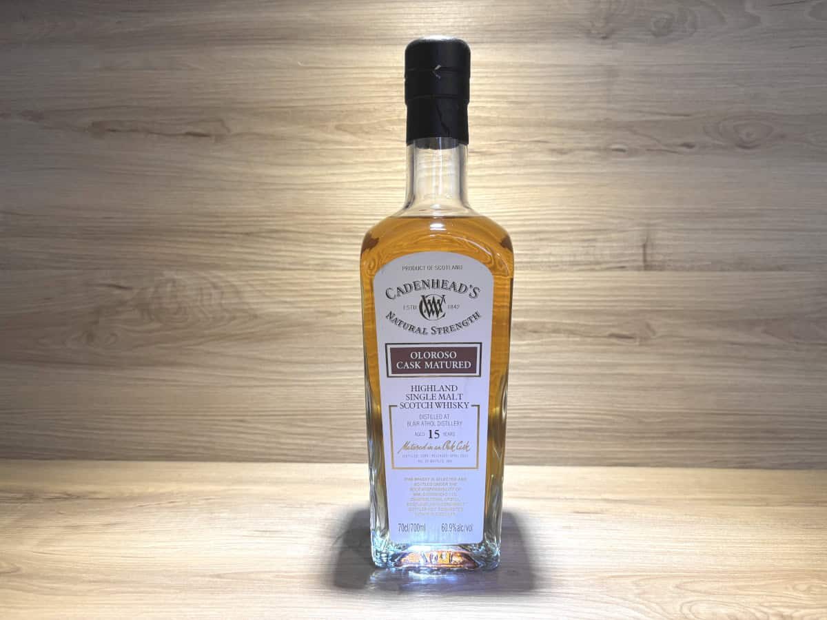 Blair Athol Oloroso Cadenhead 15 years, Scotch Sense, Cadenhead Whisky im Online Shop von Scotch Sense
