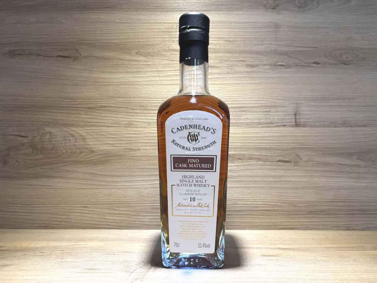 Tullibardine Fino Cadenhead 10 years, Scotch Sense, Cadenhead Whisky im Online Shop von Scotch Sense entdecken